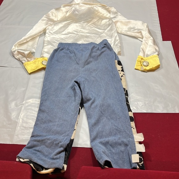 Toy Story JESSE Costume DISNEY 4 6X white western shirt cow print pants COWGIRL - Picture 12 of 12